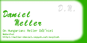daniel meller business card